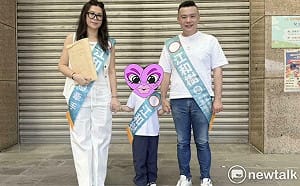 45歲江和樹牽「7歲孫子」搶登記頭香！昔自曝14歲結婚、15歲當爸