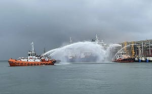 海域化災應變邁入實戰    中央地方麥寮港演練聯防驗證