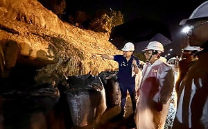 松富街擋土牆五天三坍塌    高市府強化各項防護措施  