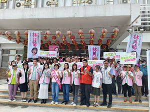 「苗栗市不只一種選擇」林月琴登記參選 女力連線拚翻新