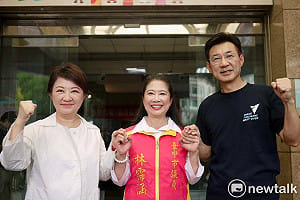 東山再起卻遇減席次 林霈涵獲盧秀燕江啟臣加持 共同打造幸福旗艦城