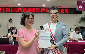 完成高市議員參選登記拼連任     張博洋：還有很多事情可以做得更好  
