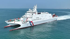中國海警船綠島以東滯留　海巡吉安艦全程監控、痛斥「假執法、真擴權」