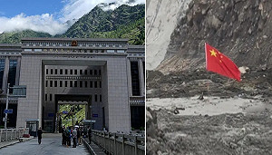 吉隆海關人員全沒了? 失聯541人 大樓全埋現場只見一根旗 876親屬心碎問生死