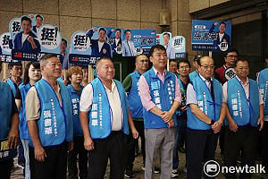 藍營雙主委同台力挺 張書華以無黨籍登記市議員 誓言做太平人的靠山