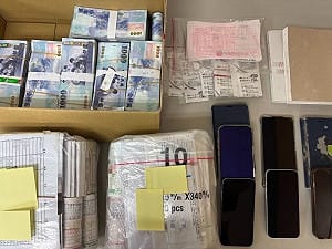 銀樓涉替詐騙集團洗錢　刑事局逮9人送辦