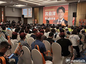 認選情大落後蔣萬安 沈伯洋：我們就是挑戰者