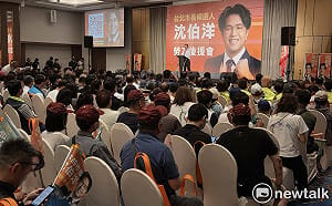 認選情大落後蔣萬安 沈伯洋：我們就是挑戰者