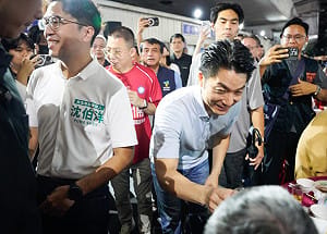 遇蔣萬安提兒虐問題、對方卻談毒油　沈伯洋批：都覺得是別人有問題