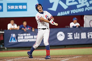 U18亞青狀元陳柏凱首扛4棒　懊惱對韓擊球佳卻被接殺