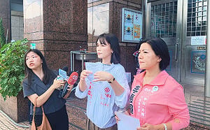 談里長候選人性侵前科反遭恐嚇威脅 吳欣岱親赴警局提告 