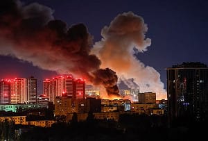 (影) 川普女婿剛離開就開轟! 俄對基輔大空襲 歐洲急給愛國者、SAMP/T 