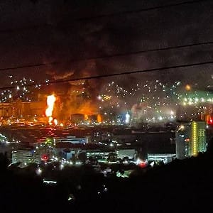 (影) 烏重創黑海港口! 俄戰機、雷達、船隻遭毀 官方稱 : 無人機殘骸落入港口所致
