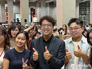赴北律慶祝大會爆歡呼聲 沈伯洋：大家希望我跟蘇巧慧贏下雙北