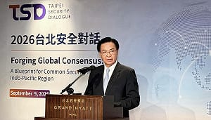 「中國威脅已擴及整個第一島鏈」吳釗燮：投降從來不是台灣的選項