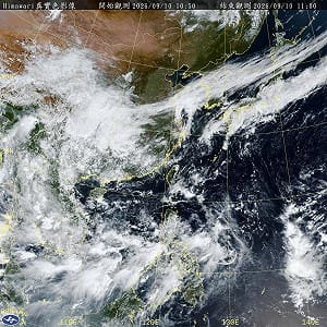 不只東北風！週末南海「熱帶擾動」醞釀  2區水氣增多轉雨