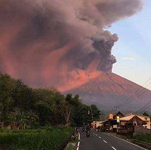 火山爆發  外交部：峇里島提升警戒至最高等級