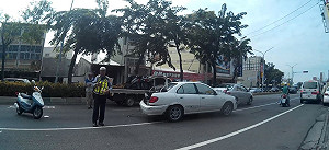 嘉義市五車擦撞 一人受傷