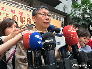 送5000元匾給里長疑綁樁 柯P：交通改善績優才有