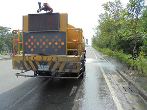 灑水、攔檢、阻空汙 屏縣動員各單位嚴防空品惡化