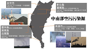 霧朦朧人朦朧  中南部空污主兇一圖看懂