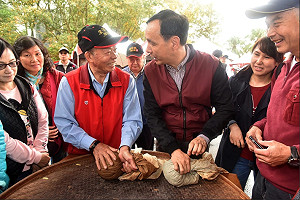 新北好茶代代相傳 朱立倫：鼓勵年輕人返鄉打拚