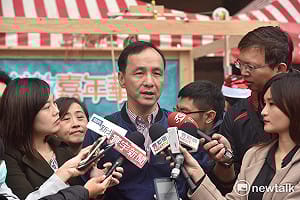 新北選舉   朱立倫：郁慕明是長輩  洪耀福別只想選舉