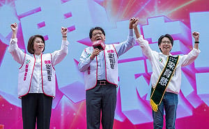 梁育慈競總啟用挑戰屏東市長 三任屏東縣長同框力挺