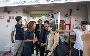 賴清德全力支持蕭美琴訪問義大利 林佳龍曝遇惡劣海象:有同仁吐了