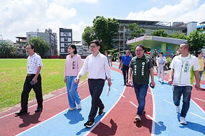 為高雄體操選手打造一個家　賴瑞隆實地會勘推城市級訓練館