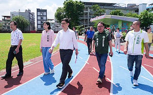 為高雄體操選手打造一個家 賴瑞隆實地會勘推城市級訓練館