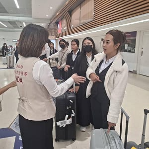 旅宿業首波印尼技術人力35名昨抵台 旅宿人力需求逾600人 