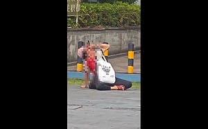 (影) 廣州大學城驚傳大規模獻忠! 兇嫌持刀隨機攻擊路人面部 警隱瞞資訊