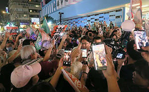 沈伯洋公館拜票「爆多洋流人潮是臨界點」張益贍：將發生蝴蝶效應