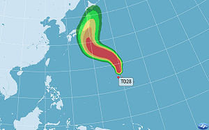 準「杜鵑颱風」最快明晚增強為中颱！未來一週天氣一圖看