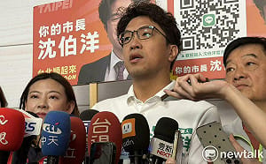 蔣萬安不會政黨傾向英文 沈伯洋秒答：市長英文能力非必要條件