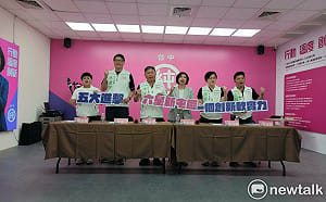 (影)打造六星新屯區！何欣純率綠營議員拋出五大進擊政見