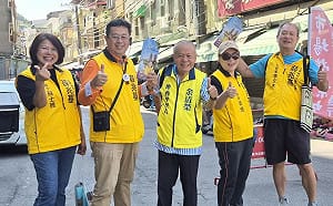左營埤西里長余清榮挑戰11連霸     真情推薦薛兆基：在地難得人才！ 