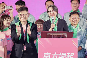 現身賴瑞隆姊妹會力挺    蕭美琴：「隆貓」溫暖卻有爆發力