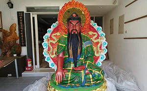 擬迎「蓋天古佛聖像」來台巡行    黃國彰盼從宗教藝術弘揚關聖文化
