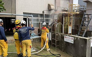 台電南部電廠爆工安意外！工人墜鹽酸槽  釀1人重傷10人嗆傷