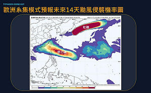 (影)準「舒力基」最快9/24成颱！歐洲、AI預估路徑分歧 不排除登陸台灣