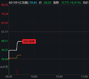 中「神股」掛牌2天市值狂飆1200%！「沈鼓」不到一週跌停監管急出手