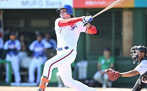 亞運棒球》陳敏賜、劉基鴻炸裂！台灣隊狂轟15分！6局提前「扣倒」泰國