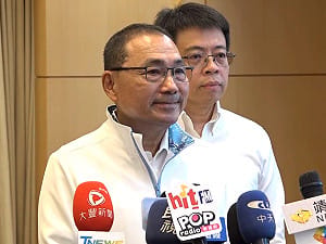 是否擔心「洋流」外溢影響選情？ 侯友宜：新北只會不斷「川流不息」