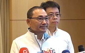 是否擔心「洋流」外溢影響選情？ 侯友宜：新北只會不斷「川流不息」