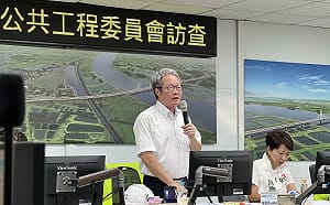 陳金德訪查台61線曾文溪橋工程  盼與淡江、金門大橋相輝映