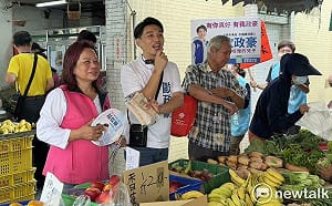 台南東區唯一新人歐政豪　中秋連假搶攻市場　曾培雅「母雞帶小雞」拚知名度