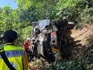 男子駕砂石車失蹤 家屬尋獲翻落金針山谷已死亡