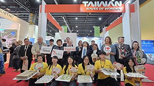 台灣再赴阿根廷旅展　美食書法布袋戲展現旅遊魅力